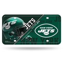 New York Jets License Plate Metal Alternate Design - $38.99