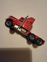 1981 Lesney Matchbox Kenworth Aerodyne Conventional Truck Red 1:100 Engl... - £9.73 GBP