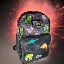 Nickelodeon Invader Zim 18&quot; Backpack Patch Gir &#39;l&#39;Il Destroy You&#39; Pig HTF Rare - £107.17 GBP