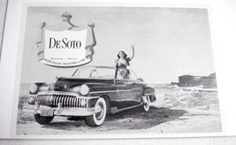 1950 Desoto Ad Hawaiian Motors, Ltd. Honolulu, Hawaii - $151.86 MXN