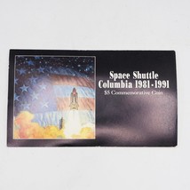 Republic of the Marshall Islands Space Shuttle Columbia $5 Commemorative Coin - £11.67 GBP