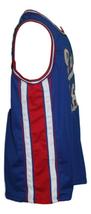 Killa Smuv #18 Pros Basketball Jersey Sewn Blue Any Size image 4