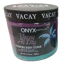 ONYX Bathhouse Vacay All Day Foaming Body Scrub Beach NEW - $16.82