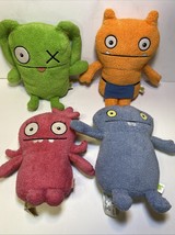 Lot Of Four Ugly Dolls Plush Stuffed Animals 9” Moxy Babo  Wage Ox Hasbr... - $553.15 MXN