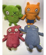 Lot Of Four Ugly Dolls Plush Stuffed Animals 9” Moxy Babo  Wage Ox Hasbr... - $553.15 MXN
