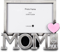 Mother&#39;s Day Gifts for Mom Her, Mom Picture Frame,Mom Gifts,I Love Mom P... - £25.48 GBP