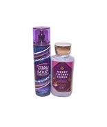 Bath and Body Works Merry Cherry Cheer 2 Piece Set - Mist &amp; Lotion - £24.91 GBP