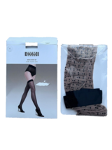 Wolford 28149 Playful Dots Stay-Up 20 Den Fairly Light / Black ( S ) - $1,120.36 MXN