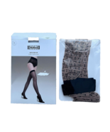 Wolford 28149 Playful Dots Stay-Up 20 Den Fairly Light / Black ( S ) - $1,120.36 MXN