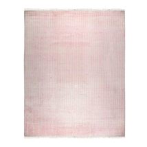 EORC DO28PK9X12 Hand-Knotted Wool Moroccan Rug, 9&#39; x 12&#39;, Pink - £1,520.10 GBP