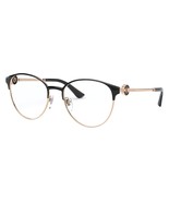 BVLGARI Eyeglasses BV2223B 2033 Pink Gold &amp; Black Frame W/ Clear Demo Lens - £155.94 GBP