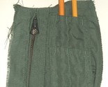 US Military nomex OD flight suit salvaged pockets CWU-27/P Scovill zippers - $15.00