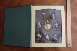 Walt Disney Snow White And The Seven Dwarfs Storybook Christmas Ornament... - £27.52 GBP