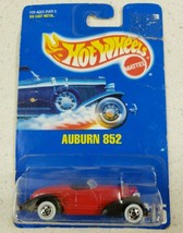  Vintage1991 Hot Wheels - AUBURN 852 - Red/Black - w/Chrome 5 Sp Collect... - £15.65 GBP