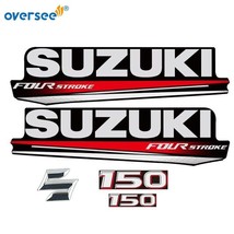 Top Cowling Sticker For Suzuki 4 Stroke 150HP Graphics/Sticker Kit Decals - £54.67 GBP