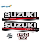 Top Cowling Sticker For Suzuki 4 Stroke 150HP Graphics/Sticker Kit Decals - £54.81 GBP