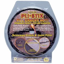 Latex-ite Pli-Stix 30 ft. Medium Black Permanent Blacktop Joint and Crac... - $16.91