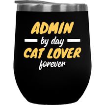 Make Your Mark Design Admin Cat Lover Coffee &amp; Tea Gift Mug Cup for Administrati - £21.89 GBP