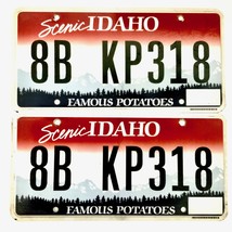Untagged United States Idaho Bonneville County Passenger License Plate 8B KP318 - £17.06 GBP