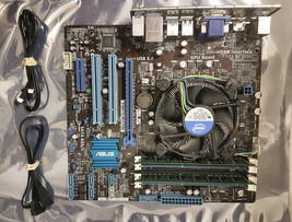 Asus P8B75-M/CSM LGA1155 Micro Atx Motherboard w/ Core i7 3770 Cpu, 8GB Ram, Sata - £64.57 GBP