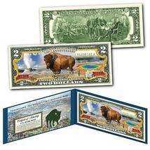YELLOWSTONE NATIONAL PARK 150TH ANNIVERSARY 1872-2022 Official U.S. $2 Bill - £10.99 GBP