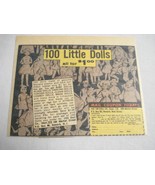 1963 100 Dolls Color Ad The 100 Doll Co., Newark, N.J. - $10.96 CAD