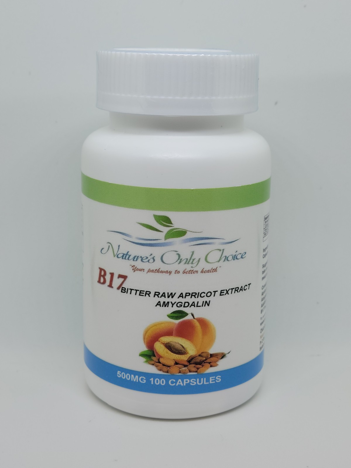 Primary image for 100% REAL Vitamin B17 99.9% PURE WHITE APRICOT Kernel Seed Extract ORGANIC 500mg