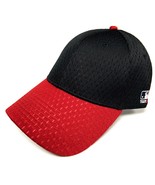 Outdoor Cap Black Red Blank MLB Baseball Jersey Hat ProFlex Stretch Fit ... - $14.99