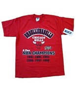 Chicago Bulls T Shirt Unbullievabulls 6 Time Champs CSA Youth 14/16 Vtg ... - $39.55