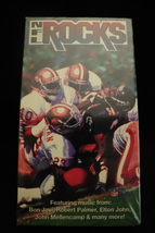 NFL Films Video 1992 NFL Rocks Sports Music VHS - £12.01 GBP