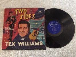 Two Sides Of Tex Williams - W/ Autograph / Boone Record LP-1210 - £15.20 GBP