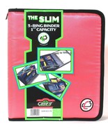 1 Count Case It The Slim 1&quot; Capacity Hot Pink 3 Ring Binder 5 Tabs &amp; Poc... - $43.89 CAD