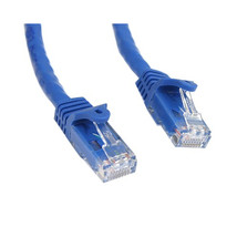 Startech N6PATCH35BL 35FT CAT6 ETHERNET CABLE BLUE 100W POE - $53.69