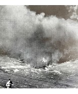 Japanese Kamikaze Plane Hit USS Ticonderoga 1945 WW2 Photo Print Militar... - €34,32 EUR