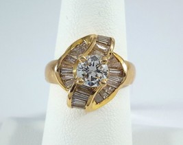    

0.65ct Round DIAMOND on 14k Yellow GOLD Ring - R9880 - £1,041.33 GBP