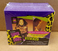 1991 Pro Set Super Star Music Cards Sealed Wax Box 36 Packs Of 10 Trading Cards - £23.70 GBP