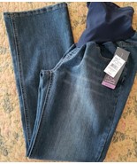 Oh Baby by Motherhood ~ Women&#39;s Size Large ~ Bootcut ~ Maternity Blue Jeans - $84.20 CAD