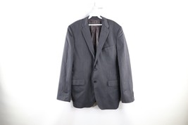 Ermenegildo Zegna Mens Size 42L Wool 2 Button Suit Coat Jacket Blazer Gray - £34.99 GBP