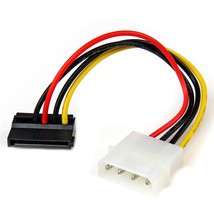 StarTech.com 6in 4 Pin LP4 to SATA Power Cable Adapter - LP4 to SATA - 6... - $13.23