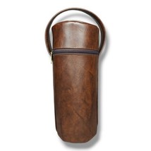 Vintage Leather Travel Carrying Case W/strap for Hazel Stanley Aladdin T... - £31.56 GBP