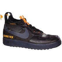 Nike Air Force 1 WTR GORE-TEX Size 12 The 10th Black Blue Orange CQ7211-001 - $169.99