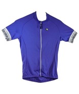 Purple Cycling Jersey Womens Size Medium Giordana Shirt Short Sleeve 3 P... - $452.37 MXN