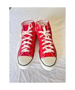 Converse Chuck Taylor All Star High Top Red Canvas Sneakers Unisex EUR 4... - €29,95 EUR