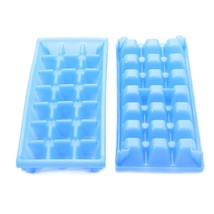 Camco Stackable Miniature Ice Cube Tray for Compact Spaces, 2-Pack (44100), Blue - £12.50 GBP
