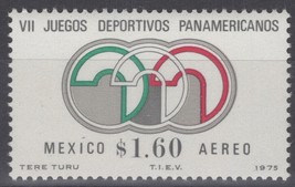 ZAYIX - Mexico C468 MNH Pan American Games Emblem Sports  071522S50M - £1.17 GBP