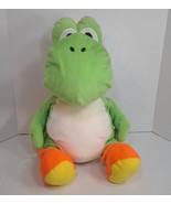 Super Mario Bros Green Yoshi XL Jumbo Large 21&quot; Plush Stuffed Nintendo 2... - £22.10 GBP