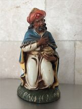 Vintage 1980s Fontanini Nativity 6.5” Kneeling Wise Man Figure Depose Italy - $89.35