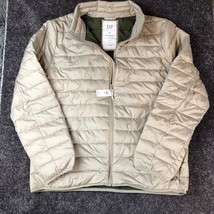Gap ColdControl Puffer Bomber Jacket Womens Size XL Ripstop Windproof Sk... - £50.57 GBP