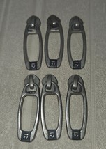 TaylorMade Golf Bag Zipper Pull Tour TMX Deluxe Replacement Part Lot of 6 - $29.69