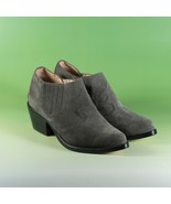 Joie Primrose Coal Calf Suede Women’s Style Booties Size 37 EUR (7 US) - $558.72 MXN